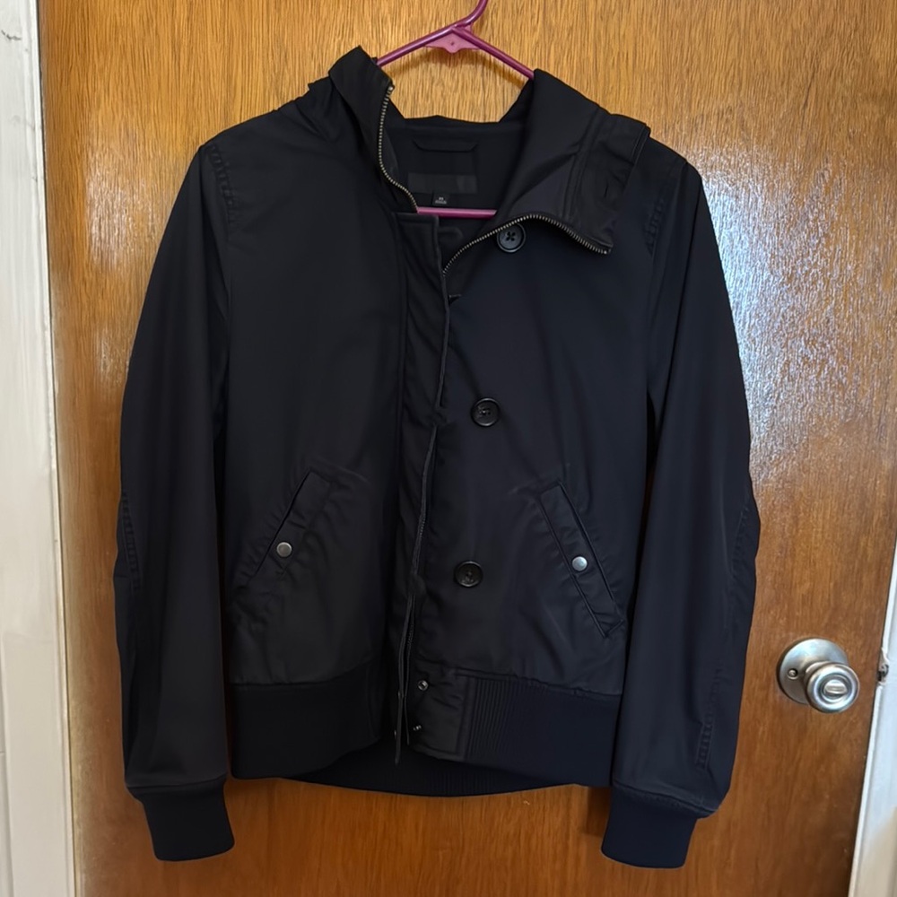 Uniqlo Women’s Black Hooded Jacket
